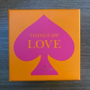 Kate Spade Things We Love Classified Paper Weight - Like New - In Box